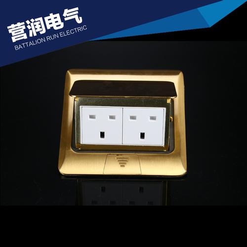 优雅并蓄，存取随心 —— 厂家直供弹起式地面插座（两位英式·茶座）深度实测